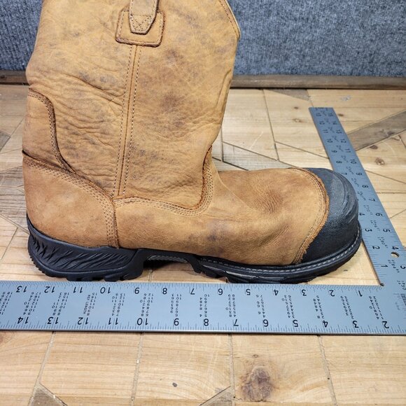 Georgia Boot Rumbler Mens 10.5W WIDE Composite Waterproof Pull-on Work GB00286 - Picture 14 of 14